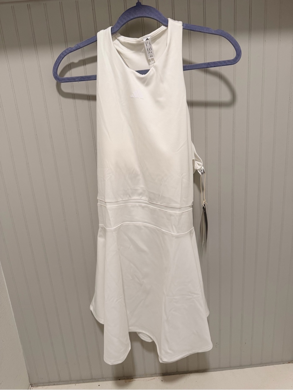 adidas White Tennis Dress - Picture 3 of 4